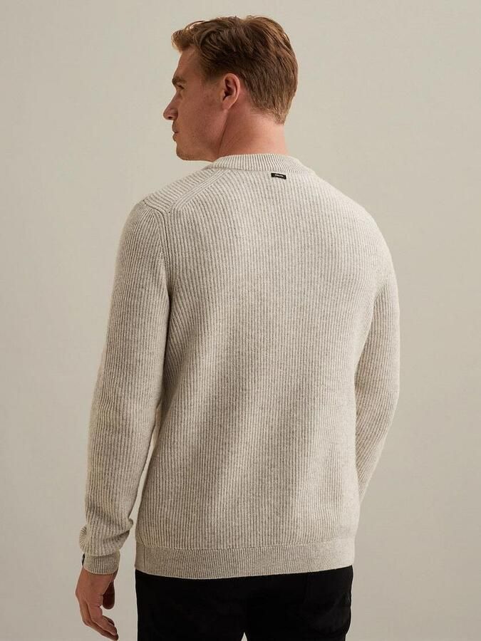 Vanguard Vest Wol Blend Beige - Foto 3