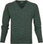William Lockie Pullover Wol Moorland Groen - Thumbnail 1