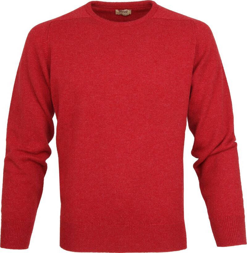 William Lockie Pullover Lamswol O Poppy Mellange