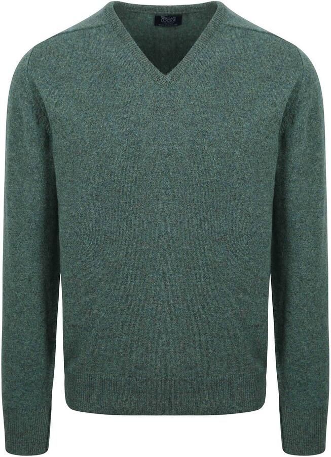 William Lockie Trui Pullover Wol Moorland Groen