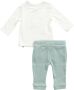 TerStal Baby set: top met broek groen in maat - Thumbnail 2
