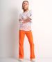 TerStal Dames ajour trui vleermuismouw off-white in maat - Thumbnail 2