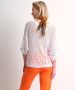 TerStal Dames ajour trui vleermuismouw off-white in maat - Thumbnail 3