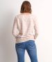 TerStal Dames basic top gestreept beige in maat - Thumbnail 3