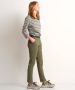 TerStal Dames basic top gestreept groen in maat - Thumbnail 2