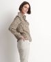 TerStal Dames blouse met ruche v-design groen in maat - Thumbnail 2