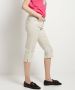 TerStal Dames capri broek twill stretch beige in maat - Thumbnail 4