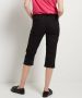 TerStal Dames capri broek twill stretch zwart in maat - Thumbnail 3