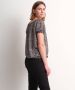 TerStal Dames chiffon blouse met elastiek zwart in maat - Thumbnail 3