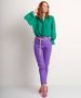 TerStal Dames chique pantalon paars in maat - Thumbnail 2