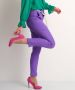 TerStal Dames chique pantalon paars in maat - Thumbnail 3