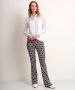TerStal Dames fancy blouse met kant wit in maat - Thumbnail 2