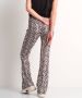 TerStal Dames flared broek geometrisch zwart in maat - Thumbnail 2