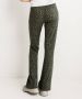 TerStal Dames flared fit broek stippenprint groen in maat - Thumbnail 3