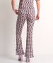 TerStal Dames flared fit broek travellook paars in maat - Thumbnail 3