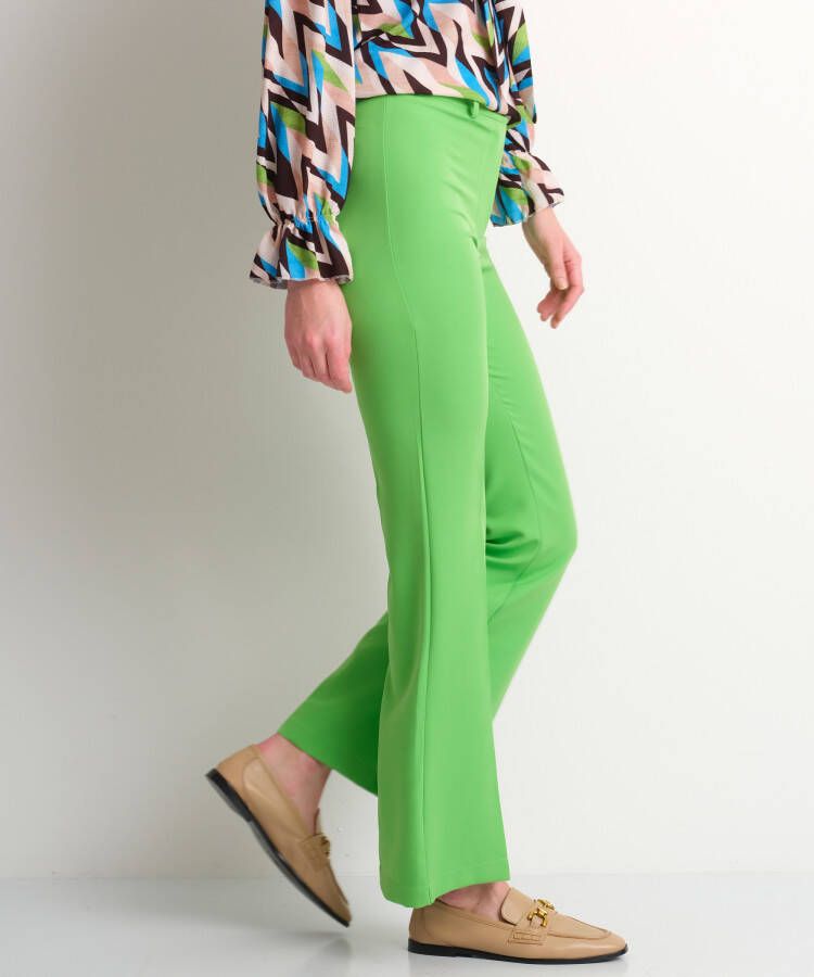 terStal Dames flared pantalon groen in maat