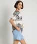 TerStal Dames ibizalook blouse zwart in maat - Thumbnail 4