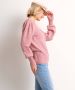 TerStal Dames jacquard nopjes trui roze in maat - Thumbnail 2