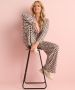 TerStal Dames jumpsuit met overslag v-hals beige in maat - Thumbnail 2