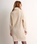 TerStal Dames lange grofgebreide trui off-white in maat - Thumbnail 3