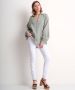 TerStal Dames oversized uni blouse groen in maat - Thumbnail 2