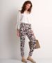 TerStal Dames pantalon abstracte print zwart in maat - Thumbnail 2