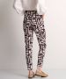TerStal Dames pantalon abstracte print zwart in maat - Thumbnail 3