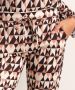 TerStal Dames pantalon driehoeksprint beige in maat - Thumbnail 4