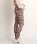 TerStal Dames pantalon geometrische print bruin in maat - Thumbnail 4