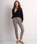 TerStal Dames pantalon met tekstprint beige in maat - Thumbnail 2