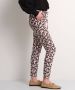TerStal Dames pantalon met tekstprint beige in maat - Thumbnail 3