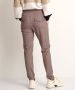TerStal Dames pantalon met zigzagprint beige in maat - Thumbnail 3