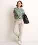 TerStal Dames regular fit broek twill stretch beige in maat - Thumbnail 2