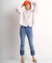 TerStal Dames top gestepte schouderstukken beige in maat - Thumbnail 2