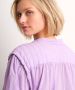 TerStal Dames top gestepte schouderstukken paars in maat - Thumbnail 5
