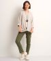 TerStal Dames top met knoop en ketting beige in maat - Thumbnail 2