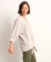TerStal Dames top met knoop en ketting beige in maat - Thumbnail 4