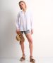 TerStal Dames top met smockdetail wit in maat - Thumbnail 2
