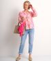 TerStal Dames top met trendy roze print roze in maat - Thumbnail 2