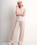 TerStal Dames trendy chiffon blouse wit in maat - Thumbnail 2