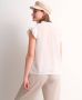 TerStal Dames trendy chiffon blouse wit in maat - Thumbnail 3