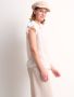 TerStal Dames trendy chiffon blouse wit in maat - Thumbnail 4
