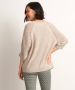 TerStal Dames trui met ajourmouw beige in maat - Thumbnail 3