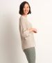 TerStal Dames trui met ajourmouw beige in maat - Thumbnail 4