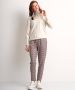 TerStal Dames trui met kabelstreep beige in maat - Thumbnail 2