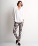 TerStal Dames uni off-white blouse wit in maat - Thumbnail 2