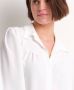 TerStal Dames uni off-white blouse wit in maat - Thumbnail 5