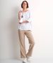 TerStal Dames uni top met ketting wit in maat - Thumbnail 2