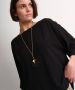 TerStal Dames uni top met ketting zwart in maat - Thumbnail 4