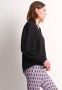 TerStal Dames uni top met pofmouw zwart in maat - Thumbnail 4